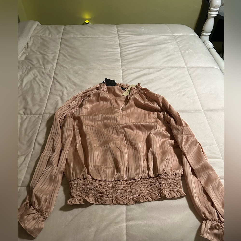 Silky Doe & Rae blouse size L